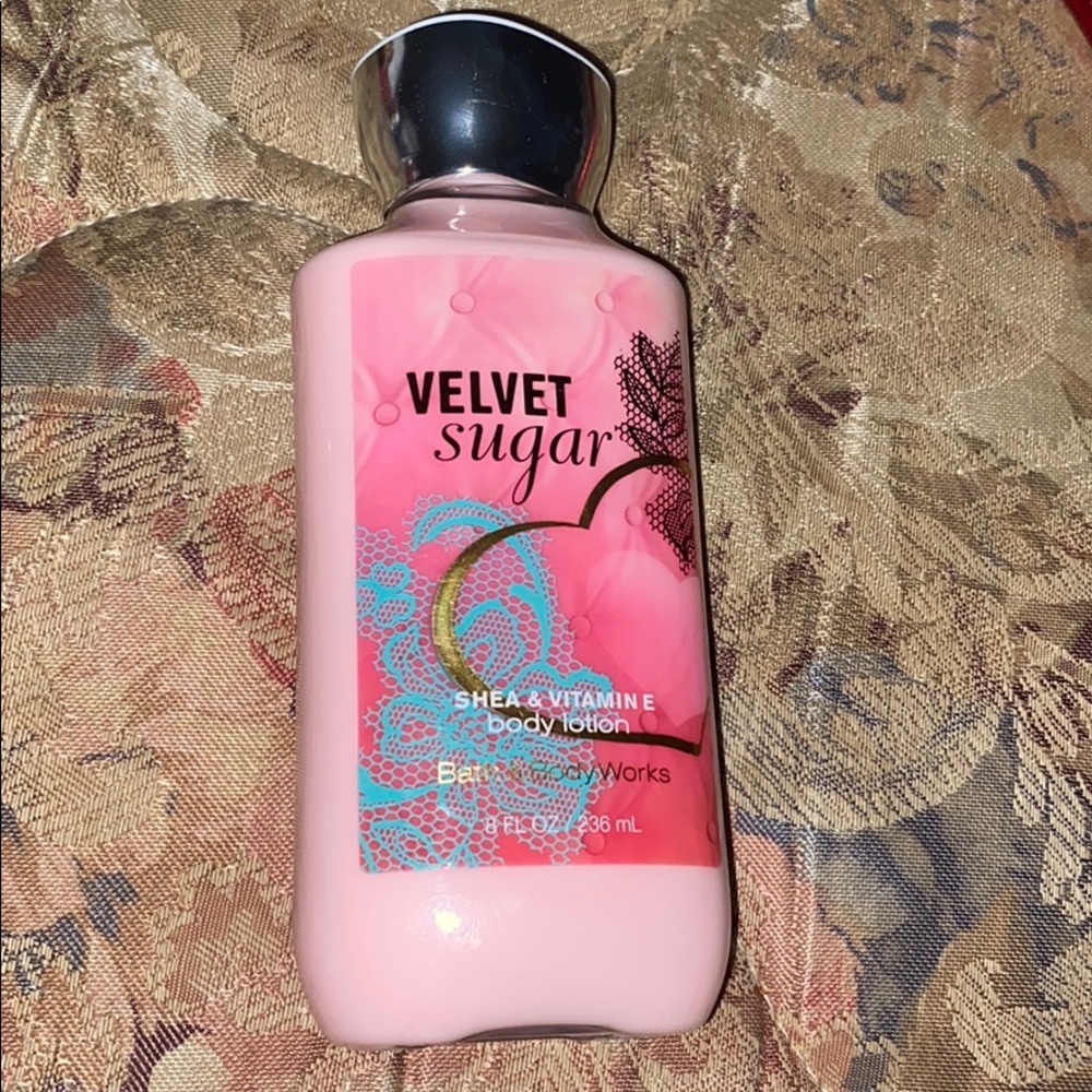 Velvet sugar lotion (bath and body works)